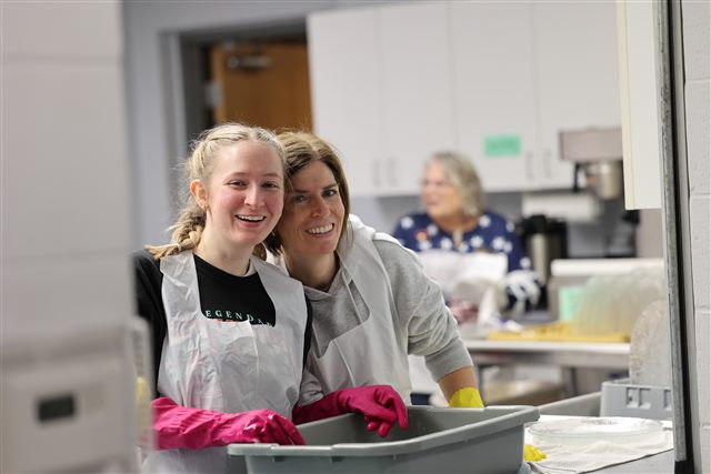 Our kitchen volunteers